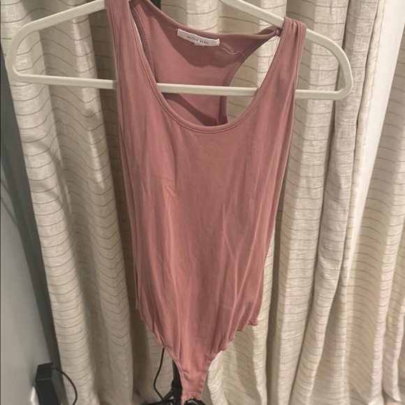 Forever 21 Pink Sleeveless Fitted Bodysuit - Picture 1 of 3
